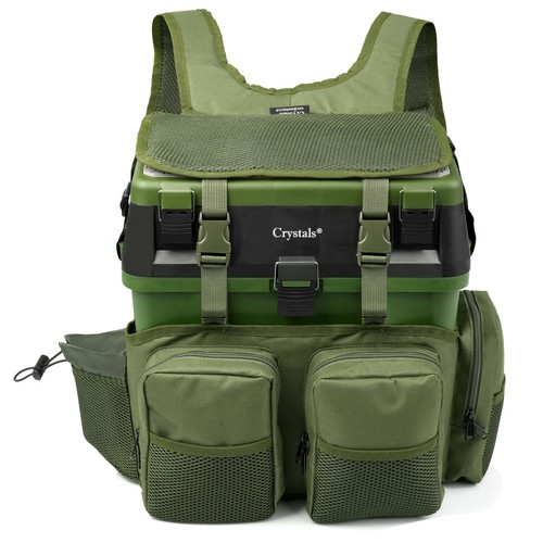 Fishing seatbox rucksack - seatbox,