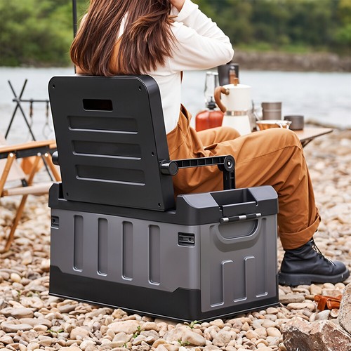 60l fishing tackle box chair - fishing,