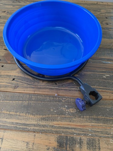 Fishing ground bait bowl clamp - bowl,